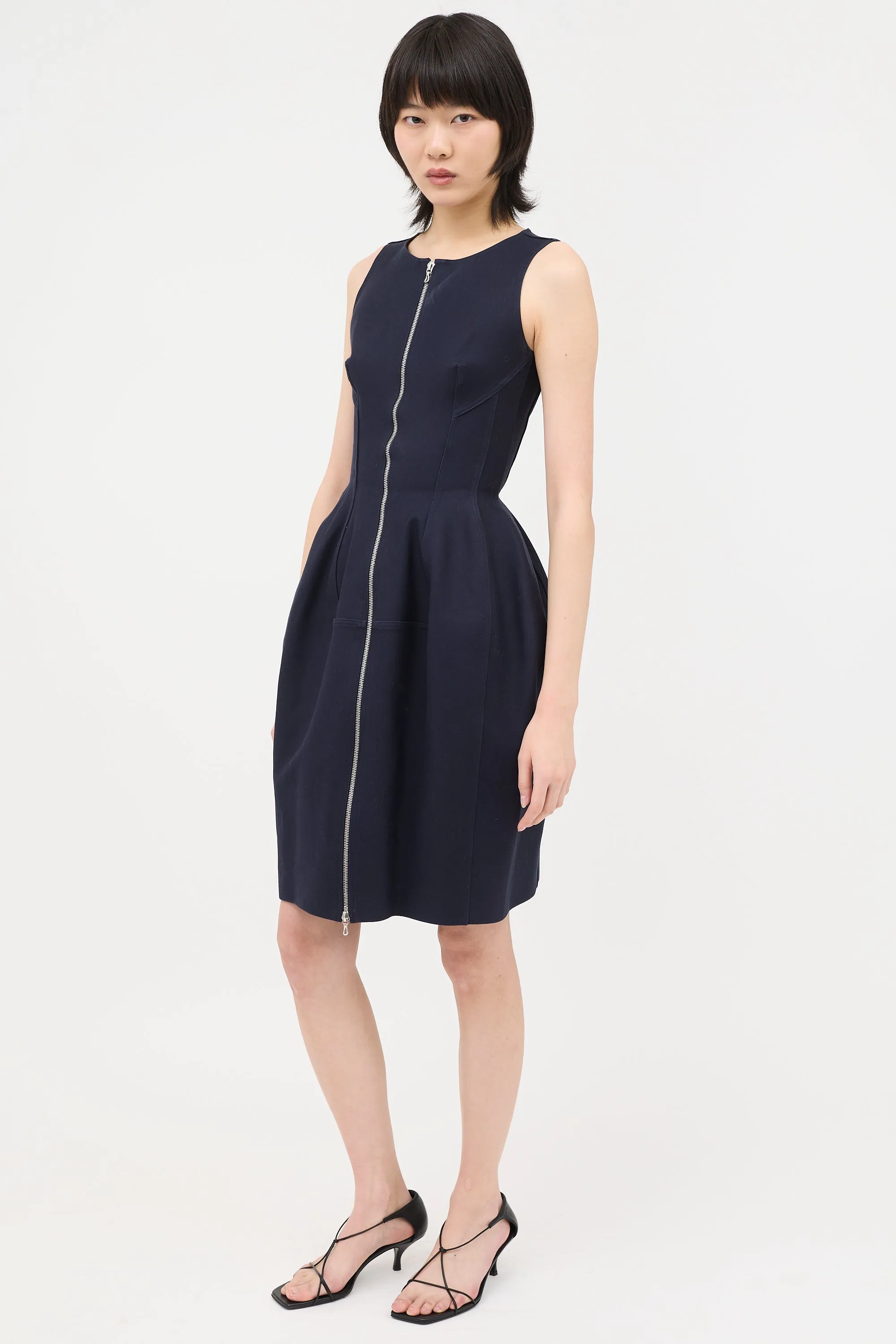 A-Line Zip Dress