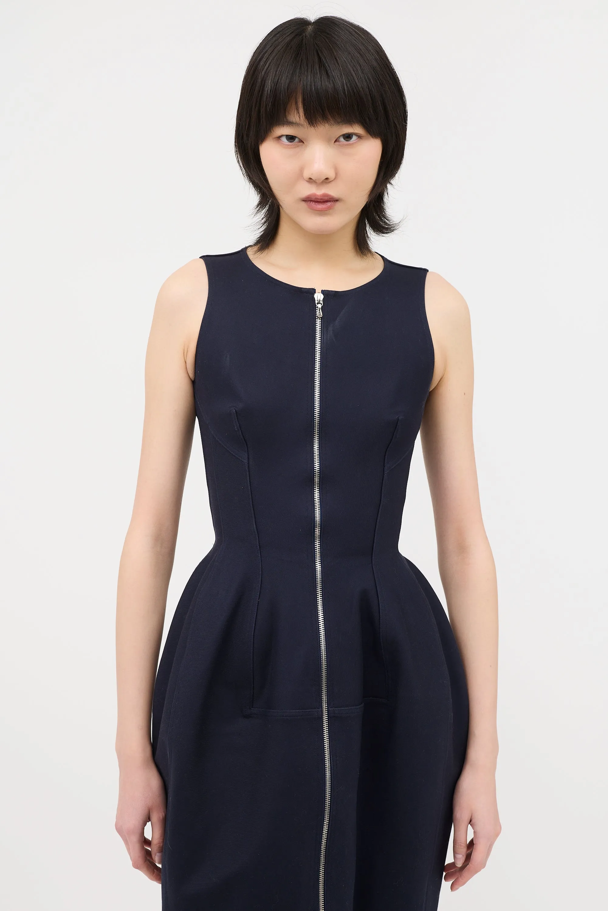 A-Line Zip Dress