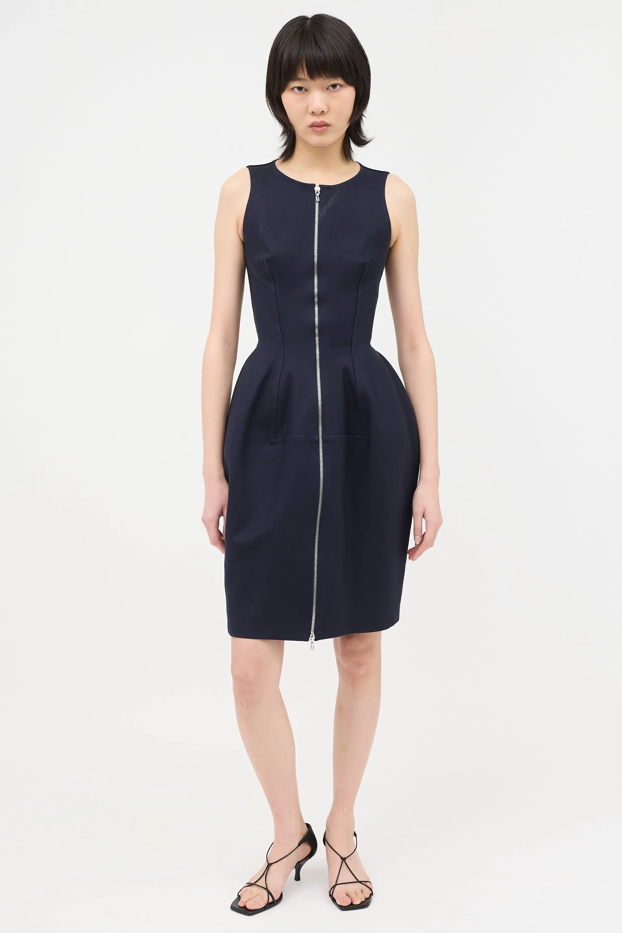 A-Line Zip Dress