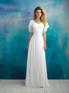 Allure Bridals Modest Dress M595