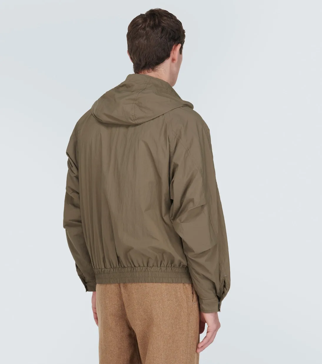 And Wander technical raincoat, beige