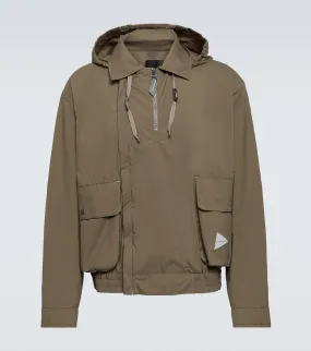 And Wander technical raincoat, beige