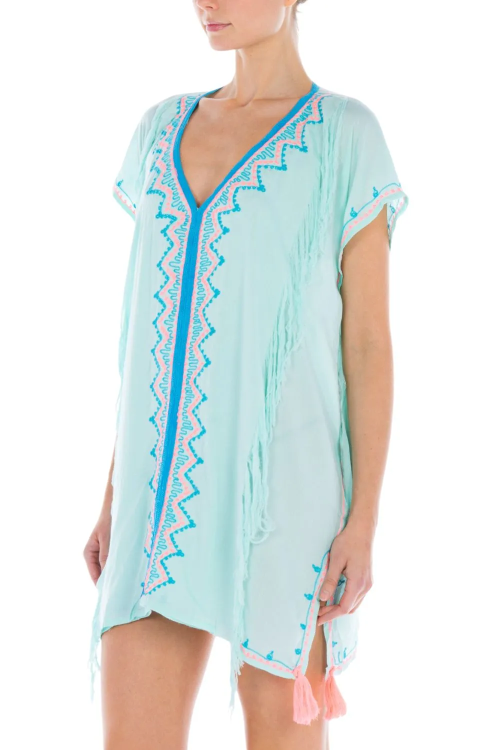 Arianna Beach Cover Up - Teal