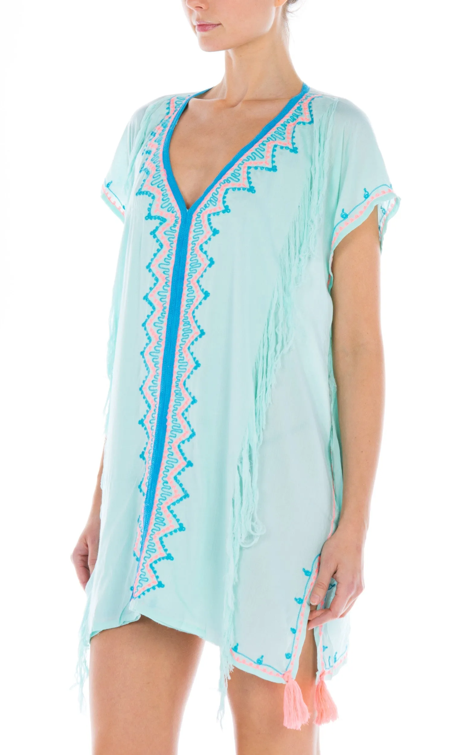 Arianna Beach Cover Up - Teal