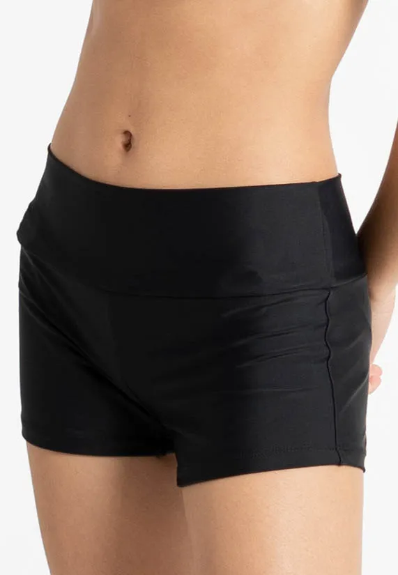Athleiswim™ Boyshorts (Black & Navy)