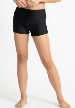 Athleiswim™ Boyshorts (Black & Navy)