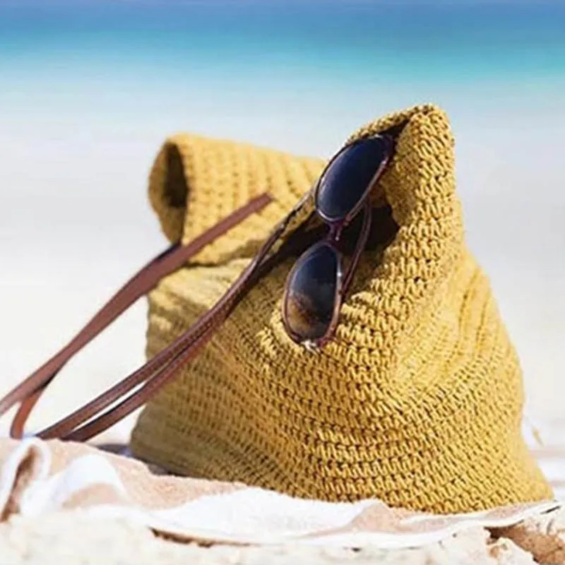 Beach Bohemian Rattan Tote