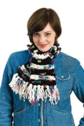 Bi Color Scarf Pattern (Knit)