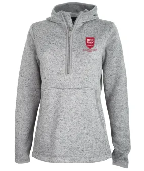 BSS Women's Fleece Quarter Zip Hoodie (5188)