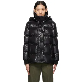 Burberry Black Hooded Down Jacket