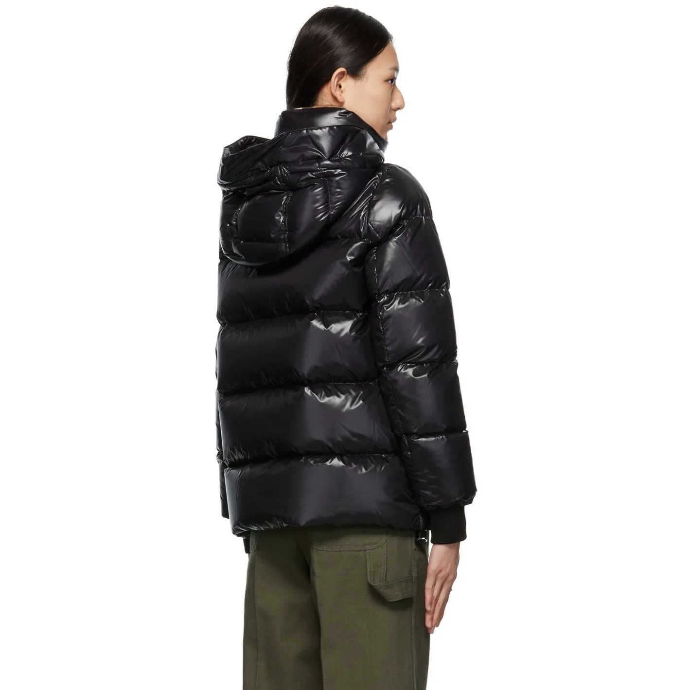 Burberry Black Hooded Down Jacket