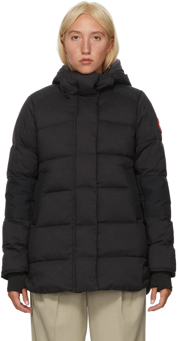 Canada Goose Black Down Alliston Jacket