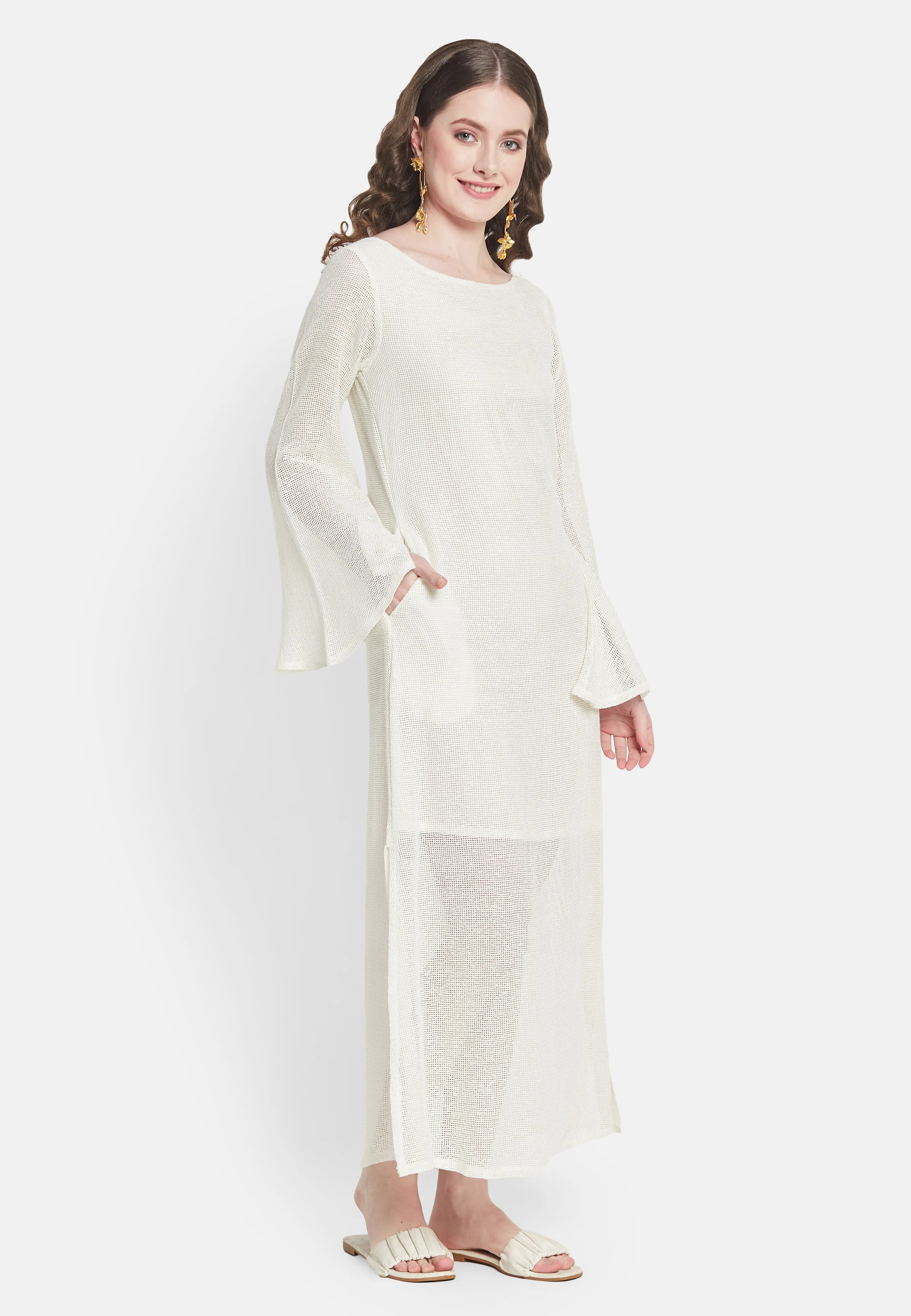 Cassia White Dress