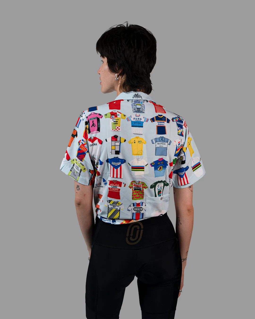 Classic Cycling "Jersey" Resort Shirt