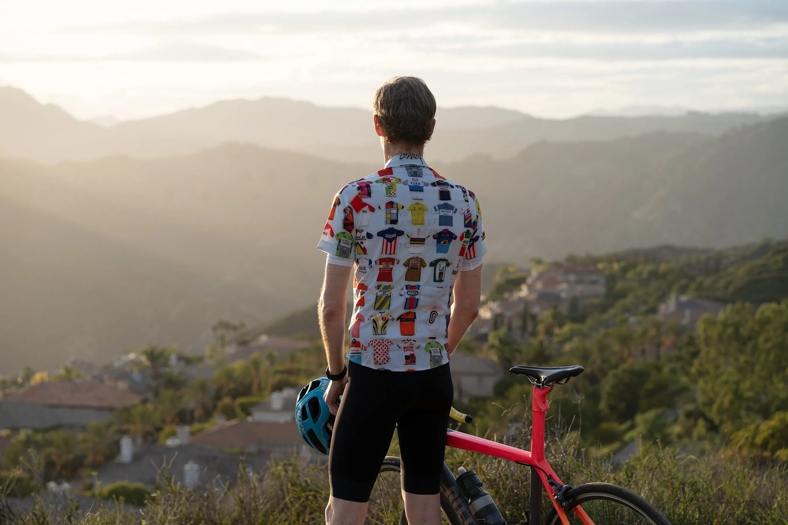 Classic Cycling "Jersey" Resort Shirt