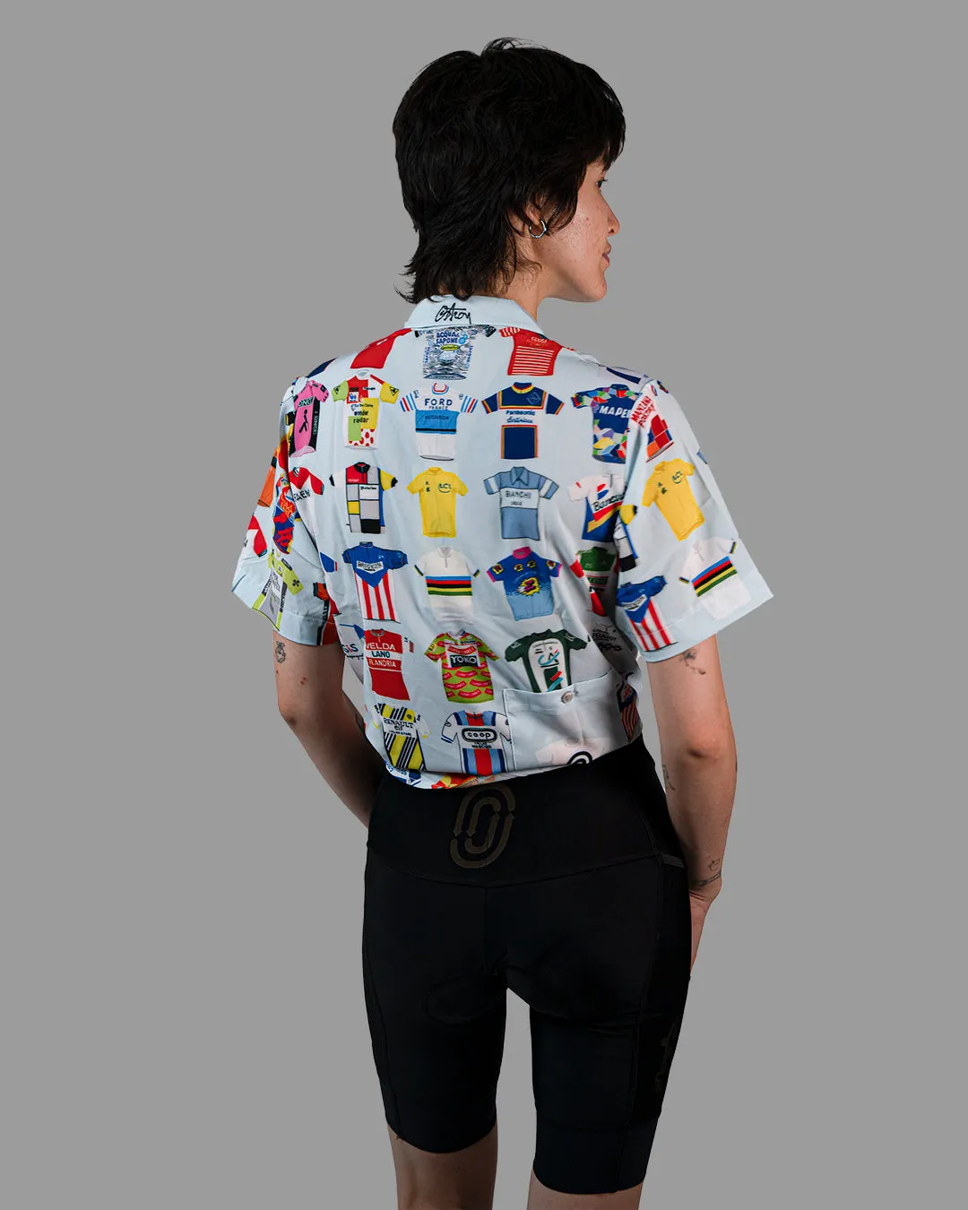 Classic Cycling "Jersey" Resort Shirt