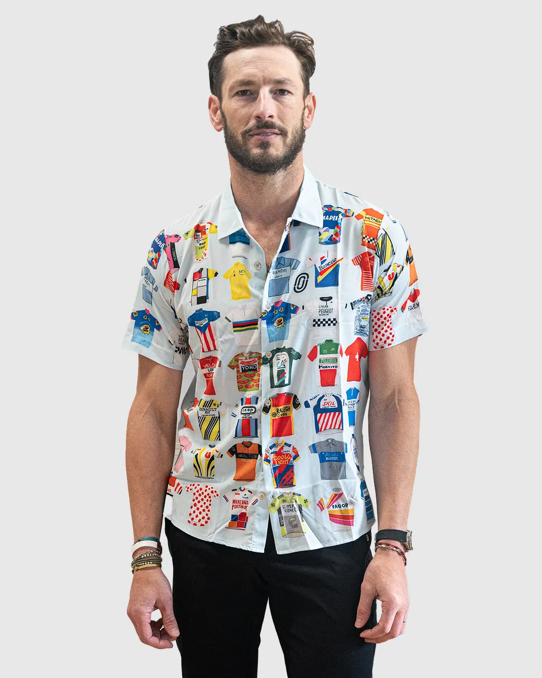 Classic Cycling "Jersey" Resort Shirt