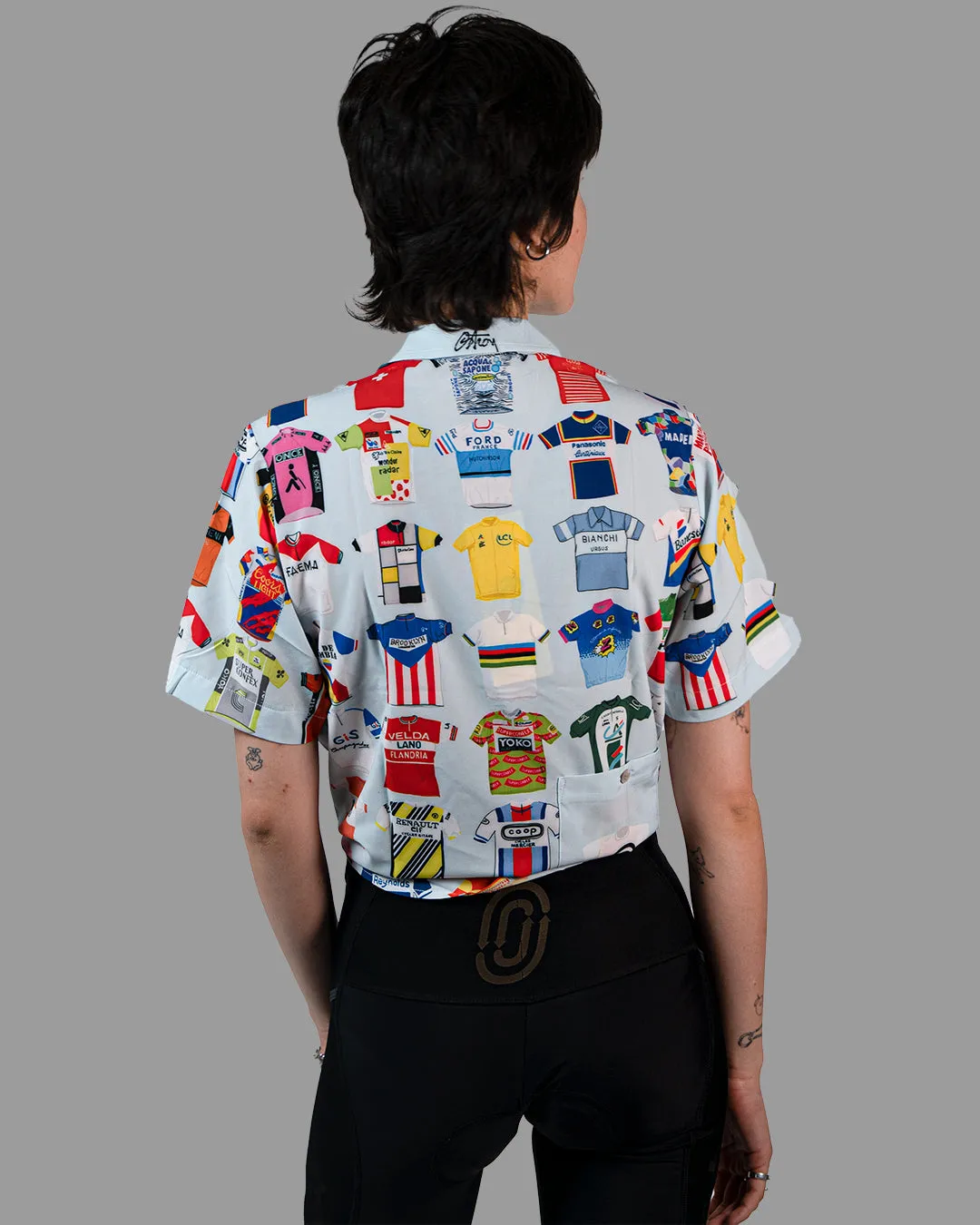 Classic Cycling "Jersey" Resort Shirt