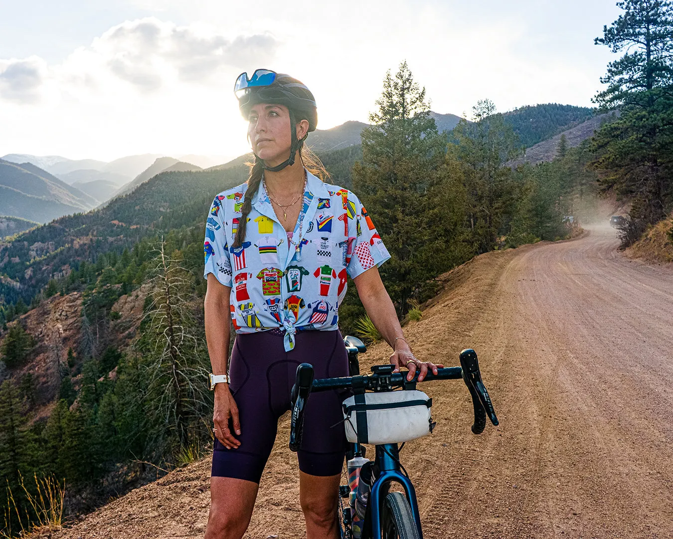 Classic Cycling "Jersey" Resort Shirt