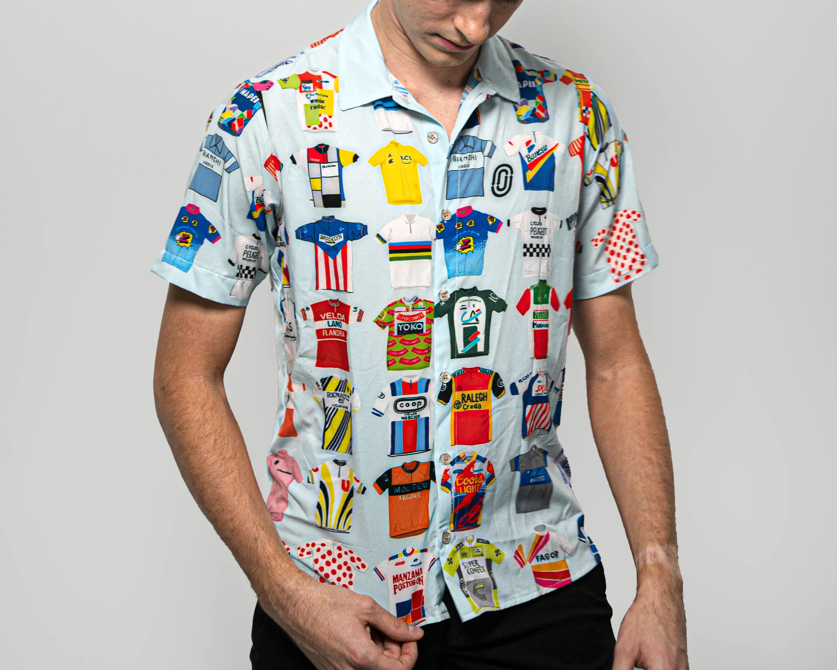 Classic Cycling "Jersey" Resort Shirt