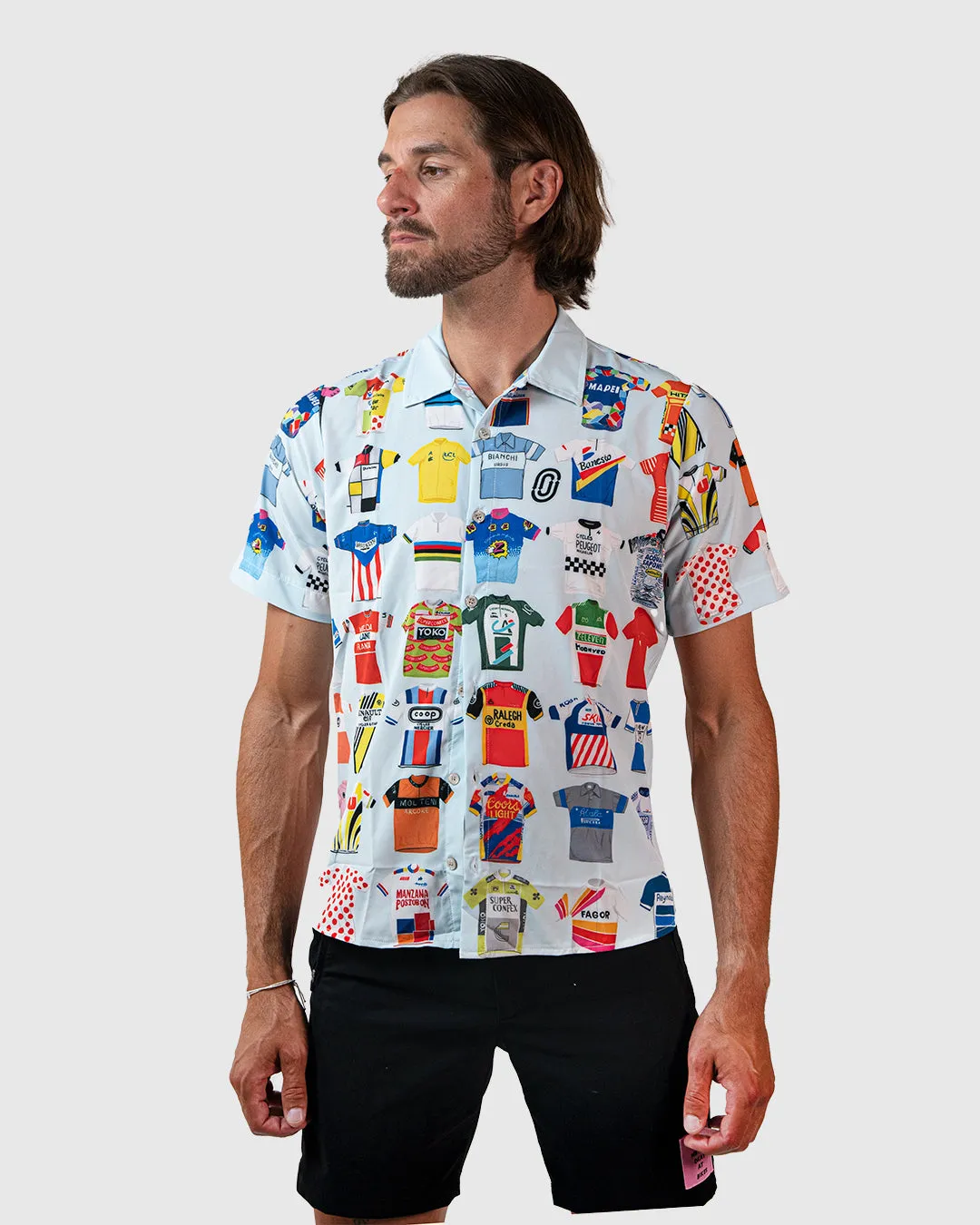 Classic Cycling "Jersey" Resort Shirt