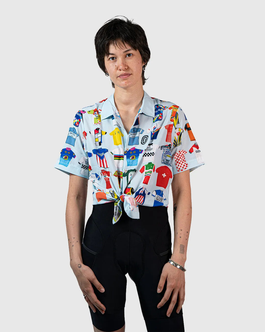 Classic Cycling "Jersey" Resort Shirt