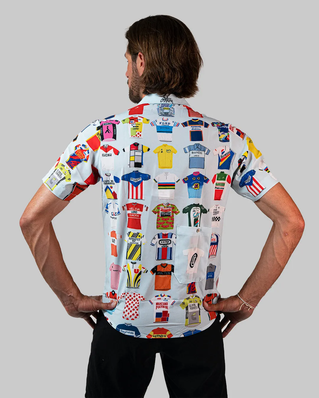 Classic Cycling "Jersey" Resort Shirt