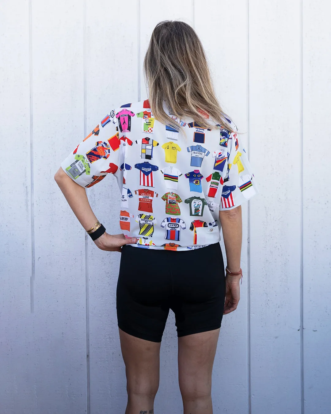 Classic Cycling "Jersey" Resort Shirt