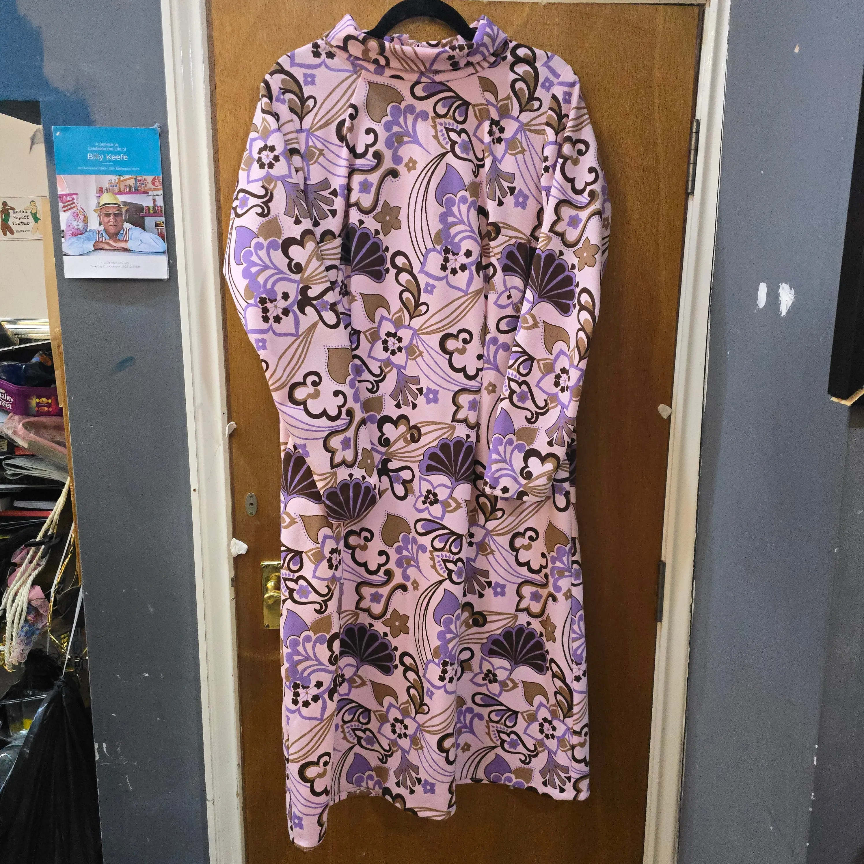 Curve 60s Psych Dress
