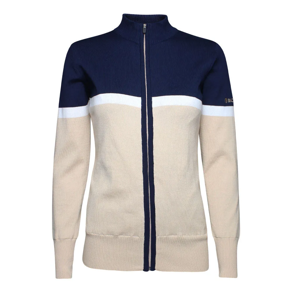 Dame Økologisk Windbreaker Sweater, Safari