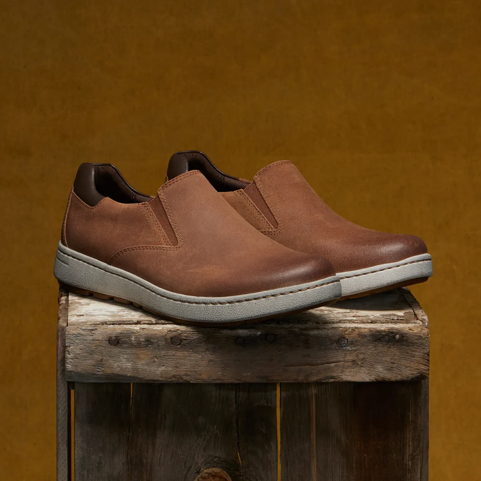 Dansko Trent Slip On Sneaker (Men) - Brown