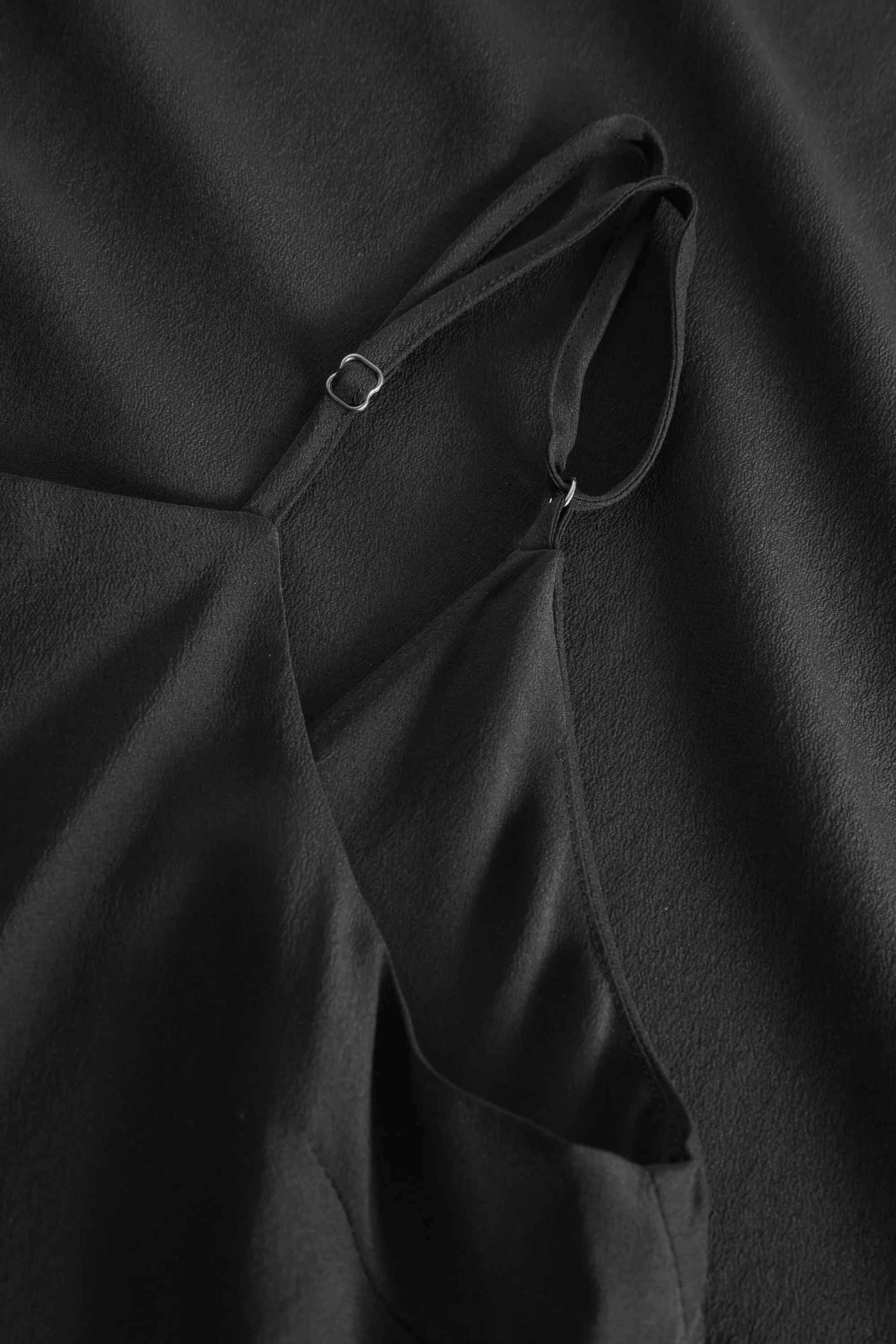 DASIE DRESS SILK BLACK