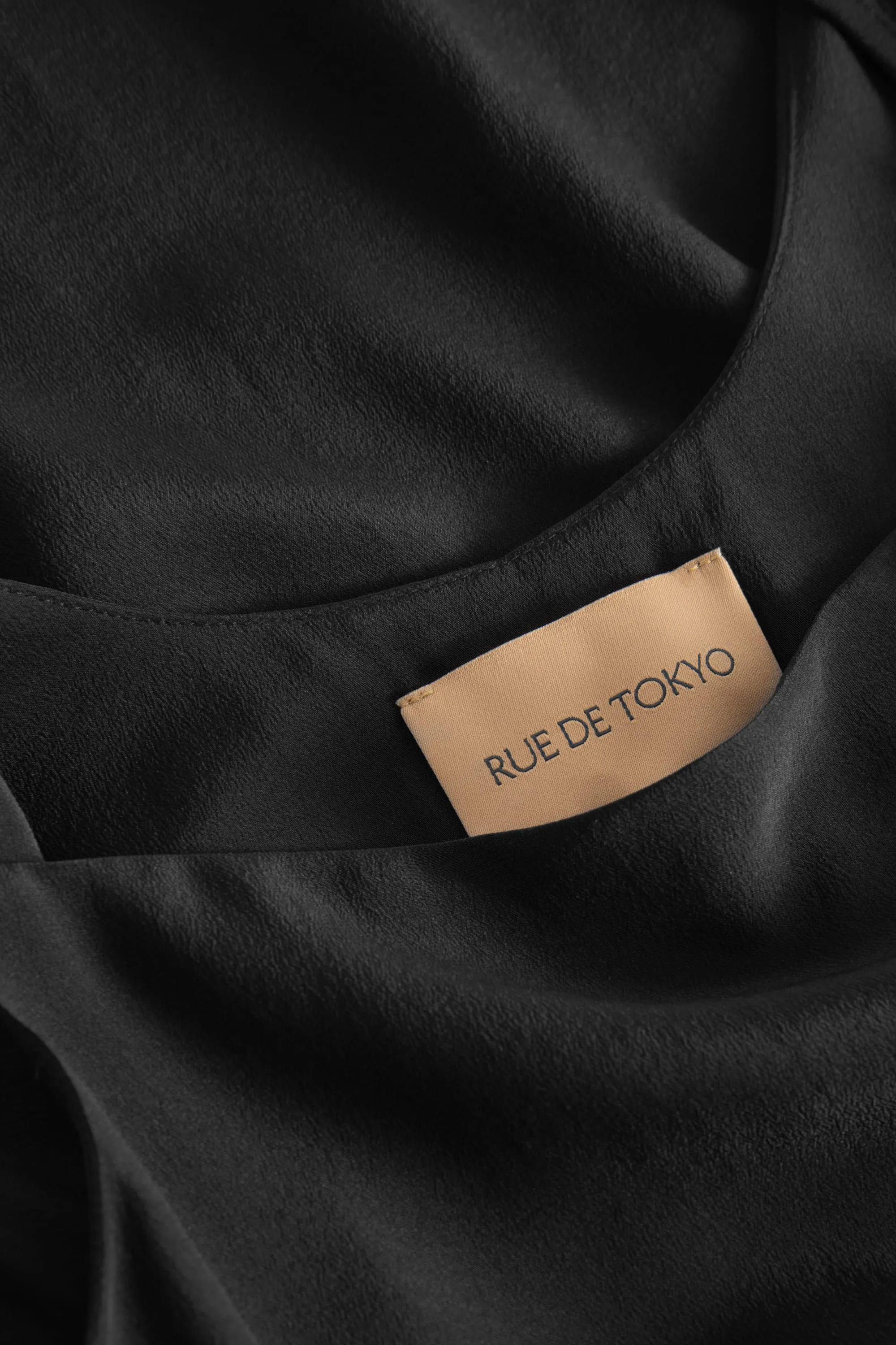 DASIE DRESS SILK BLACK