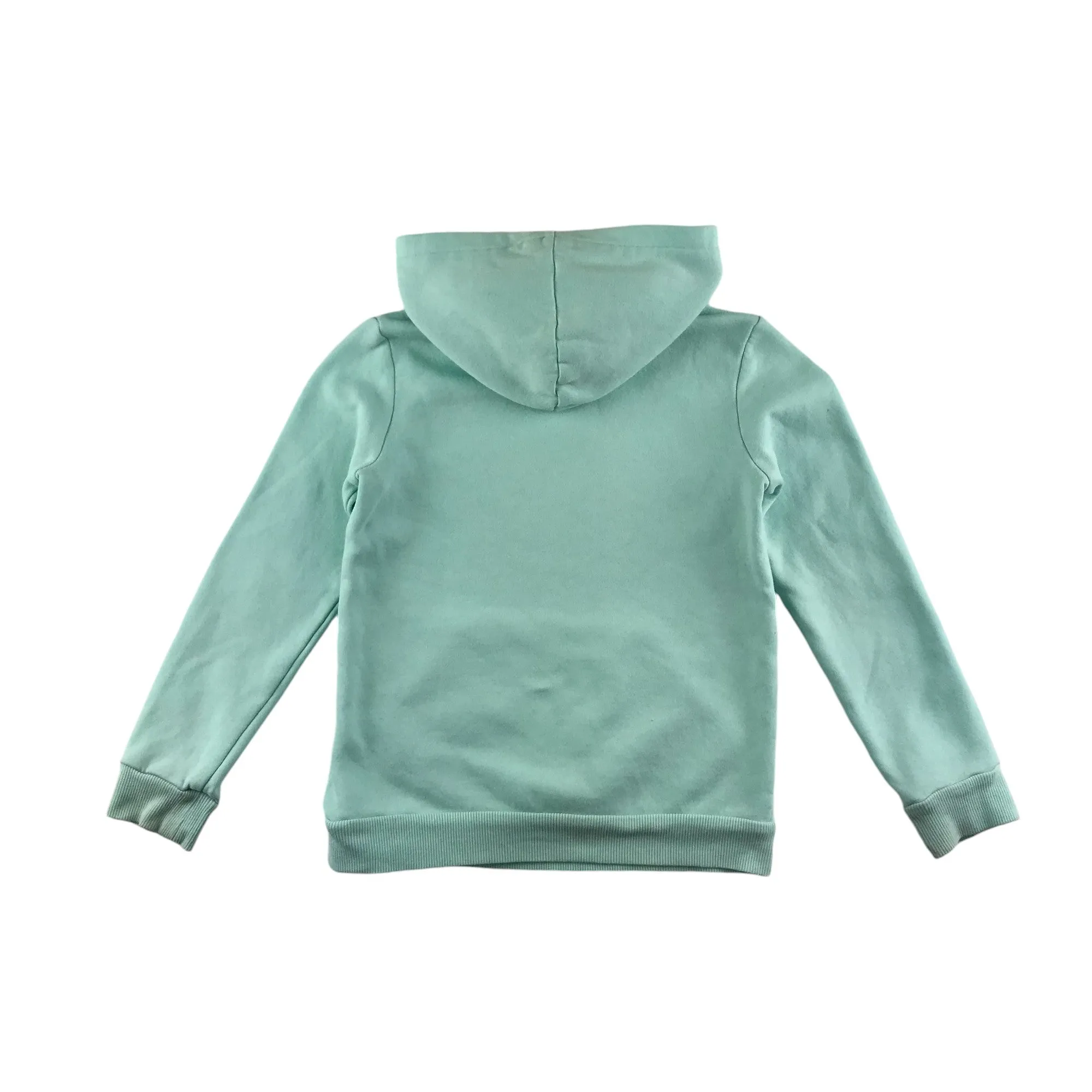 Decathlon hoodie 8-9 years light blue plain