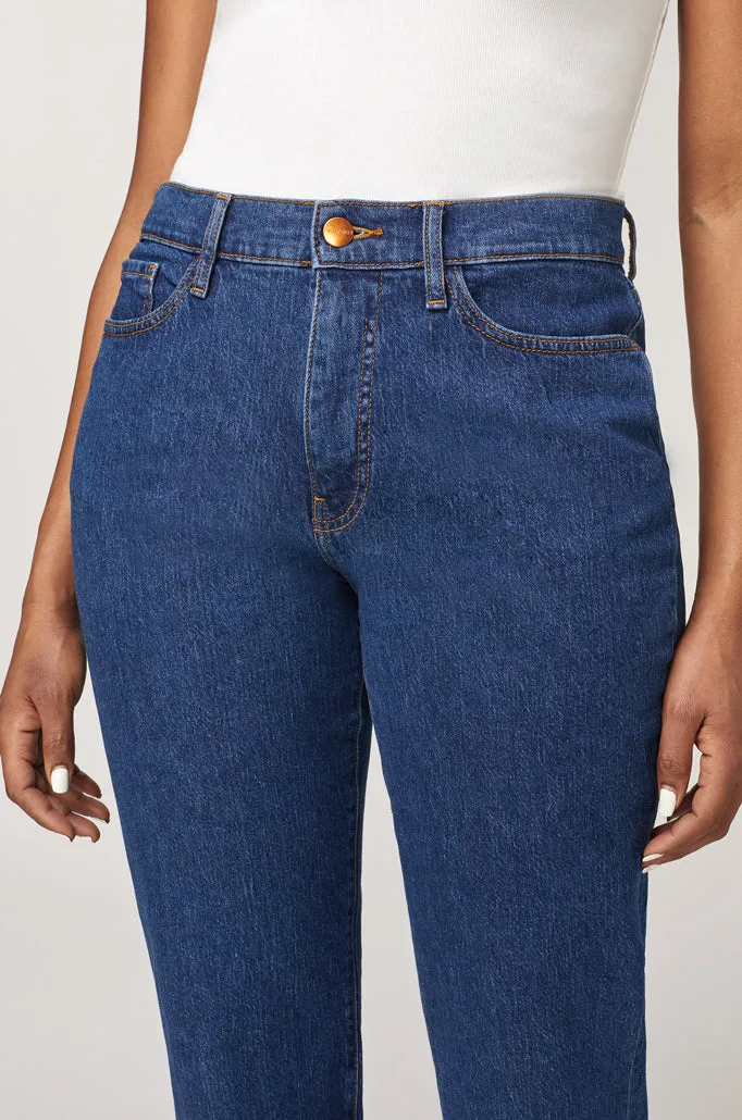 EZE - 90'S HIGH RISE LOOSE STRAIGHT JEANS | RIVERIE