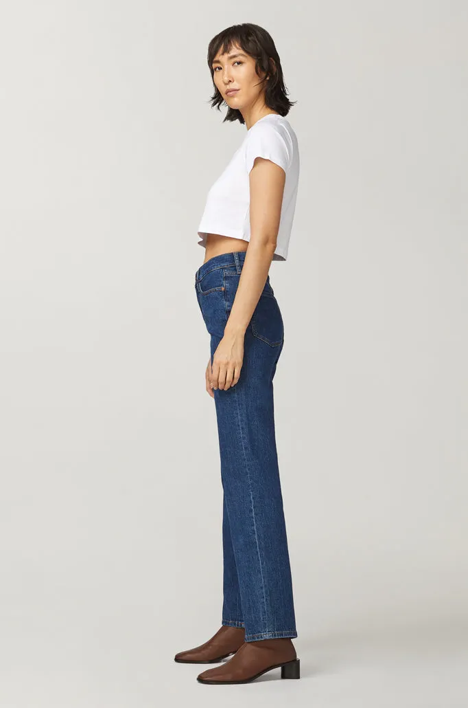EZE - 90'S HIGH RISE LOOSE STRAIGHT JEANS | RIVERIE