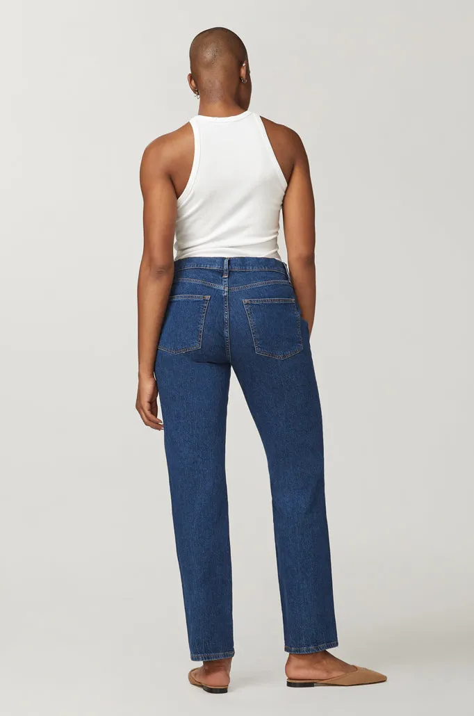 EZE - 90'S HIGH RISE LOOSE STRAIGHT JEANS | RIVERIE