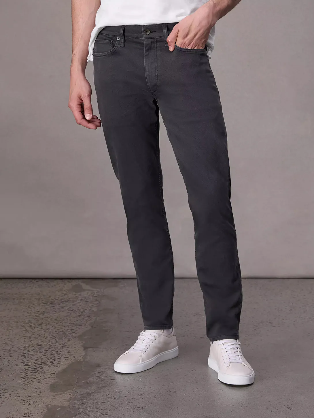 Fit 2 Aero Stretch Slim Jean - Charcoal Grey