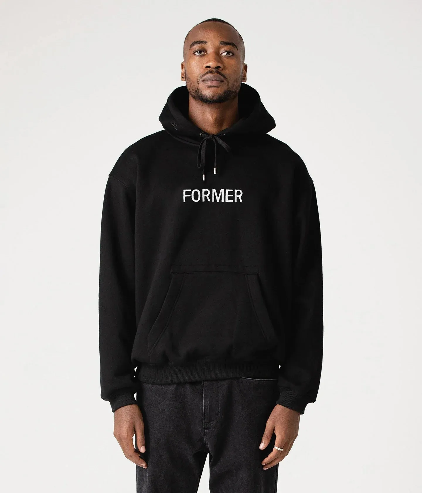 FORMER Legacy EMB Pullover Hoodie Black