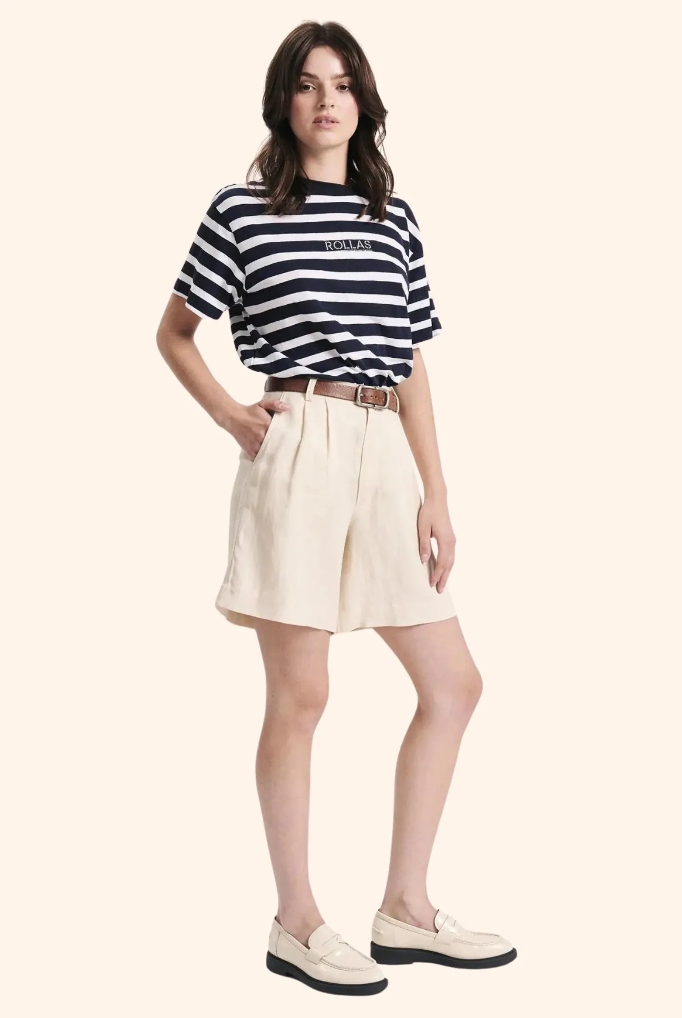 Horizon Linen Short Biscuit
