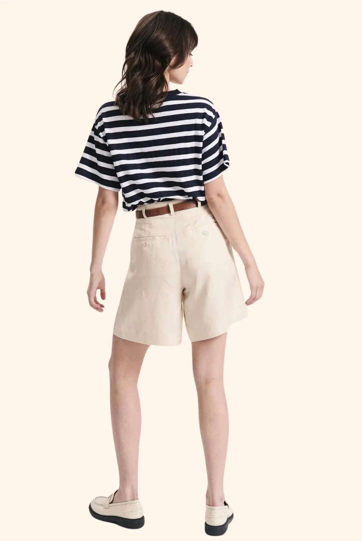 Horizon Linen Short Biscuit