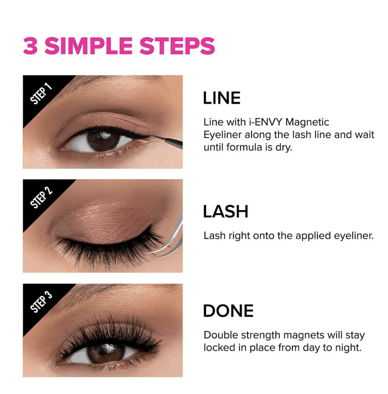 iEnvy Magnetic Liner and Lash Kit #KPMLK01