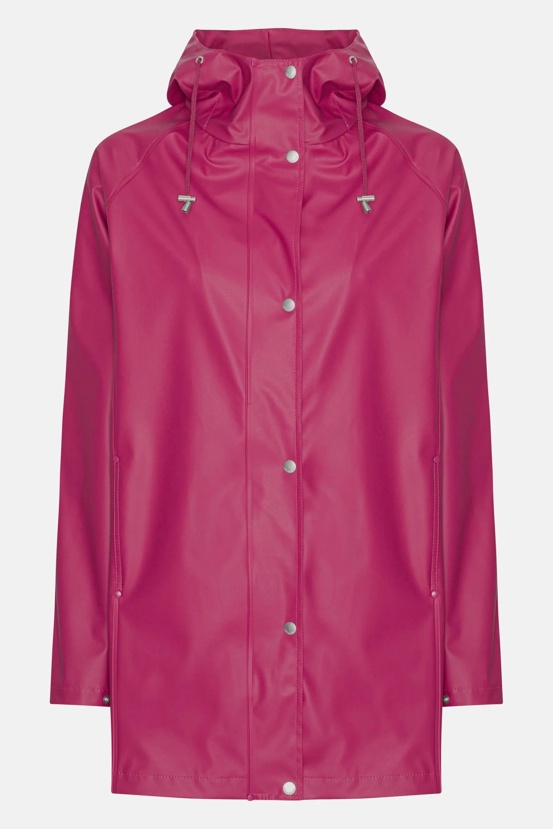 Ilse Jacobsen Rain 87 Light Mid Length Coat Sangria