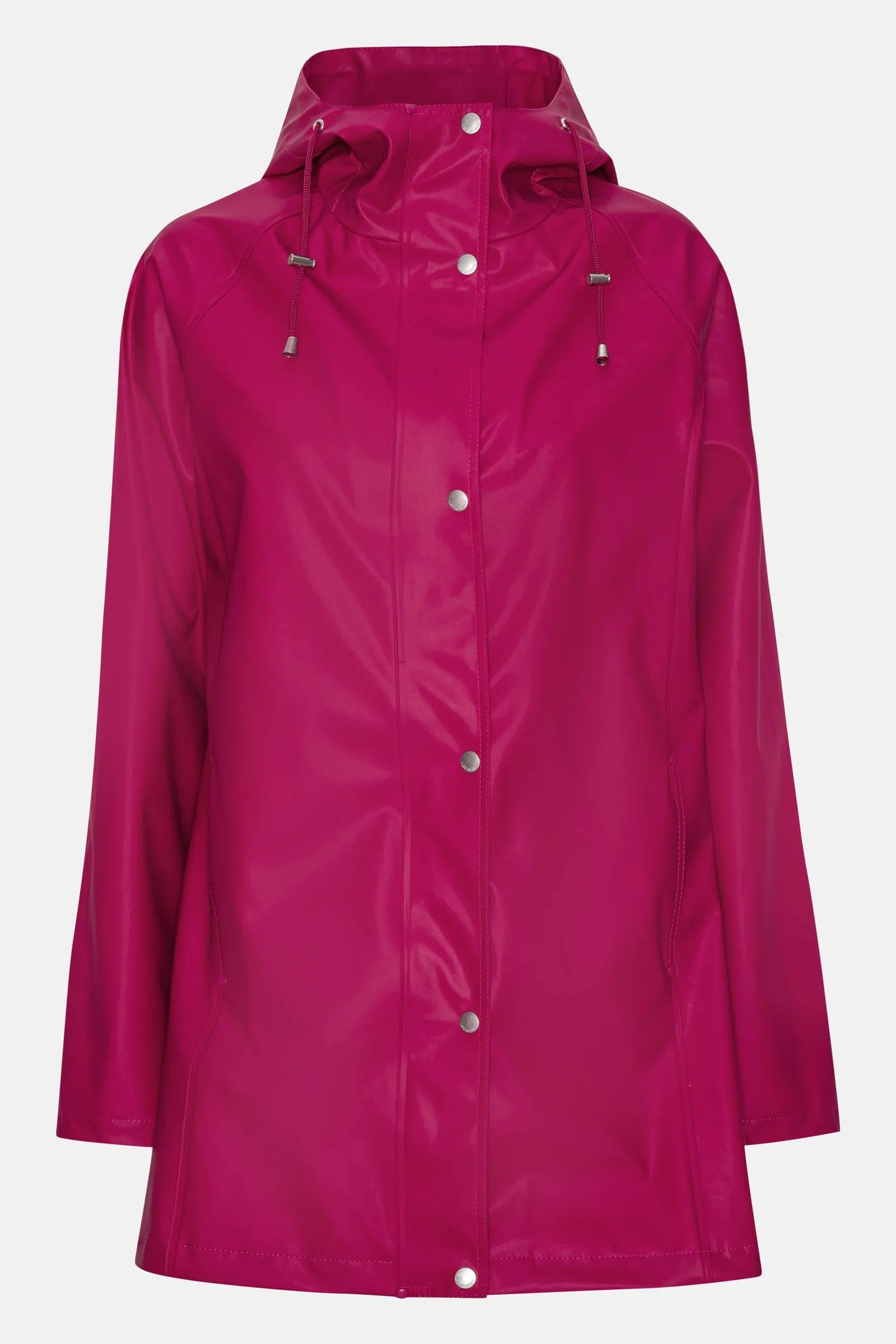 Ilse Jacobsen Rain 87 Light Mid Length Coat Sangria
