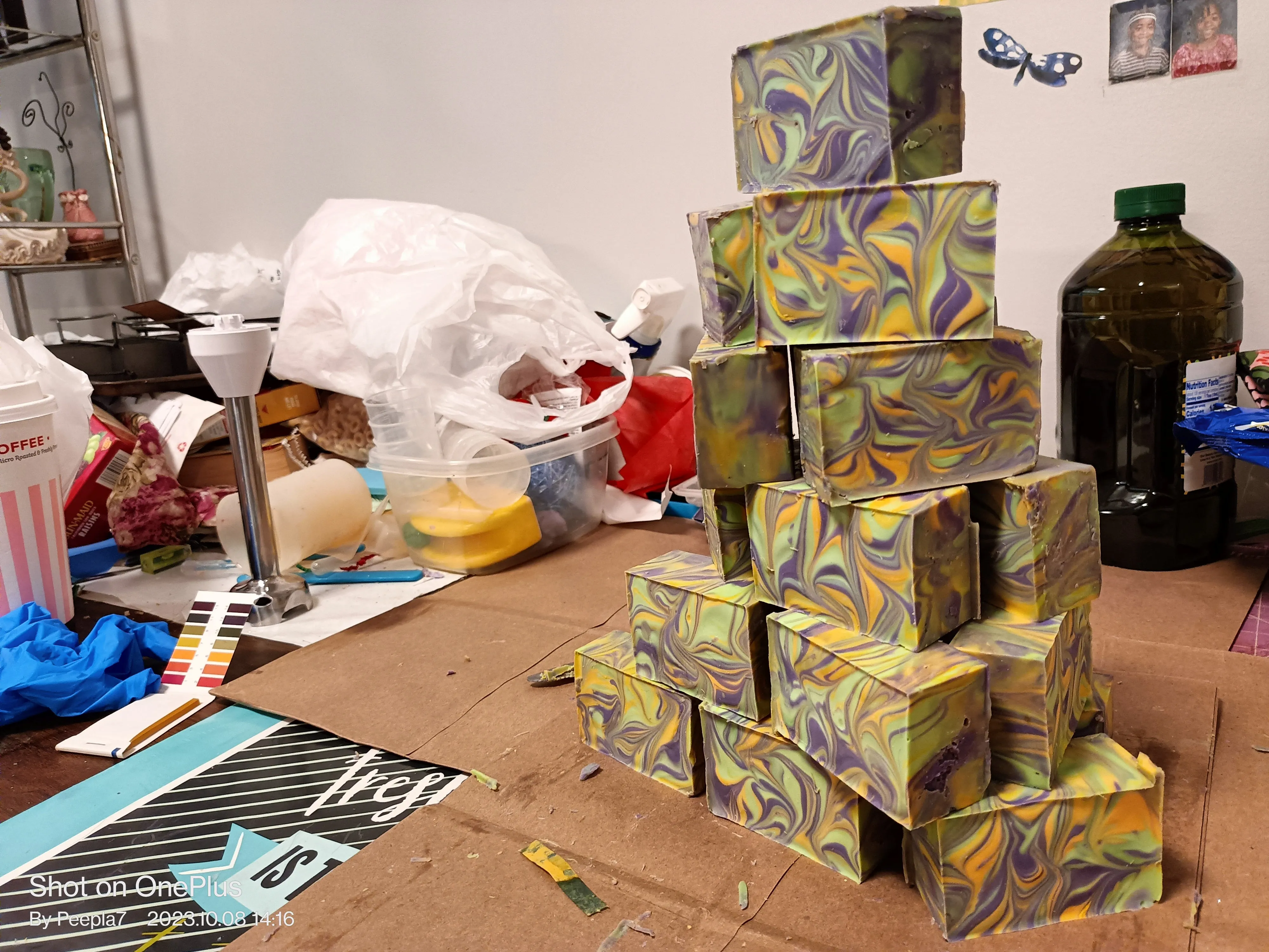 JoJo's Mardi Gras soap