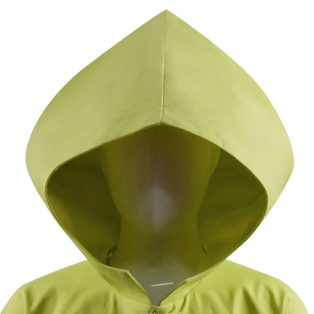 Kids Adults Little Nightmares Six Raincoat Coat Hooded Jacket Cosplay Costume