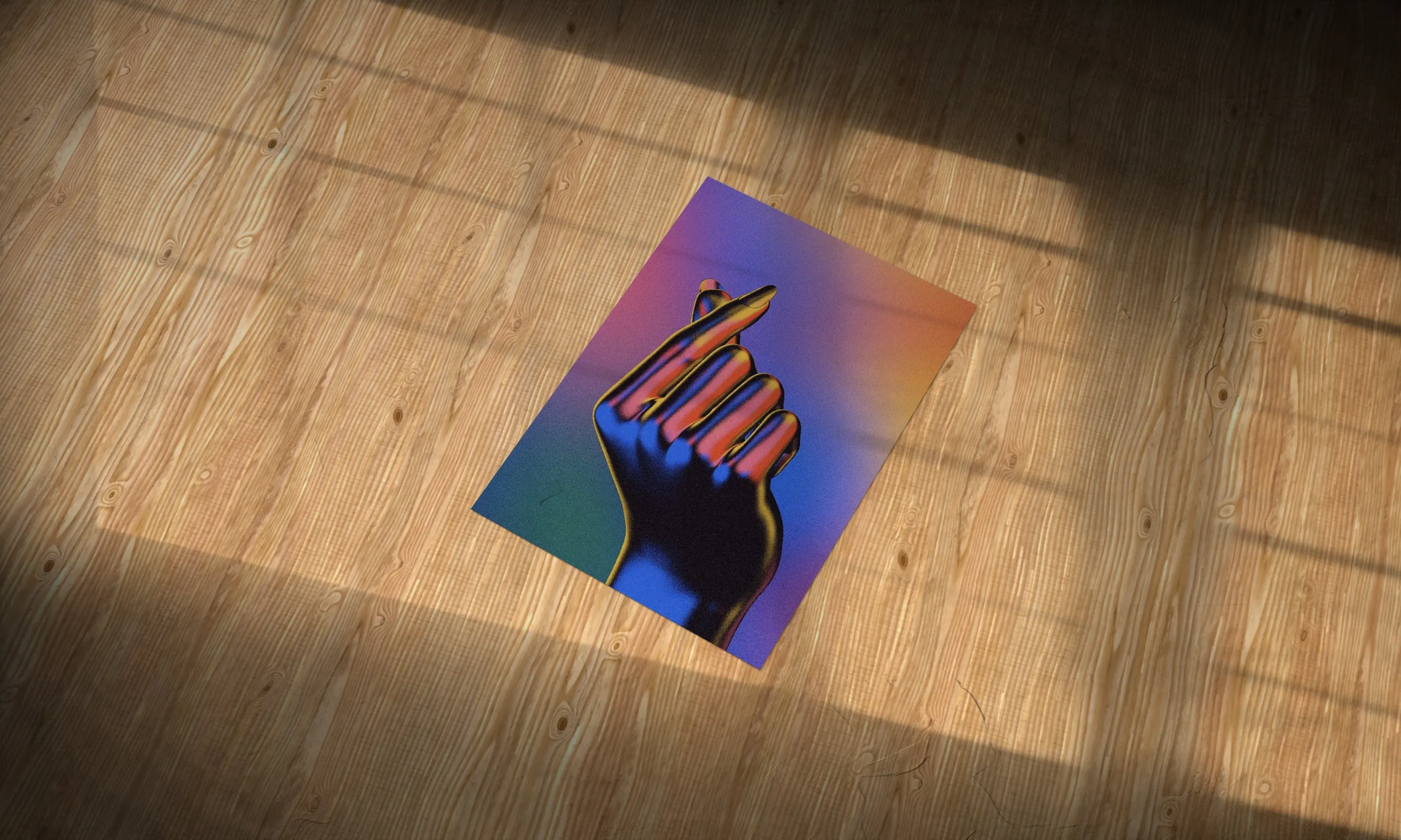 Love Y2K Aesthetic Metal Poster