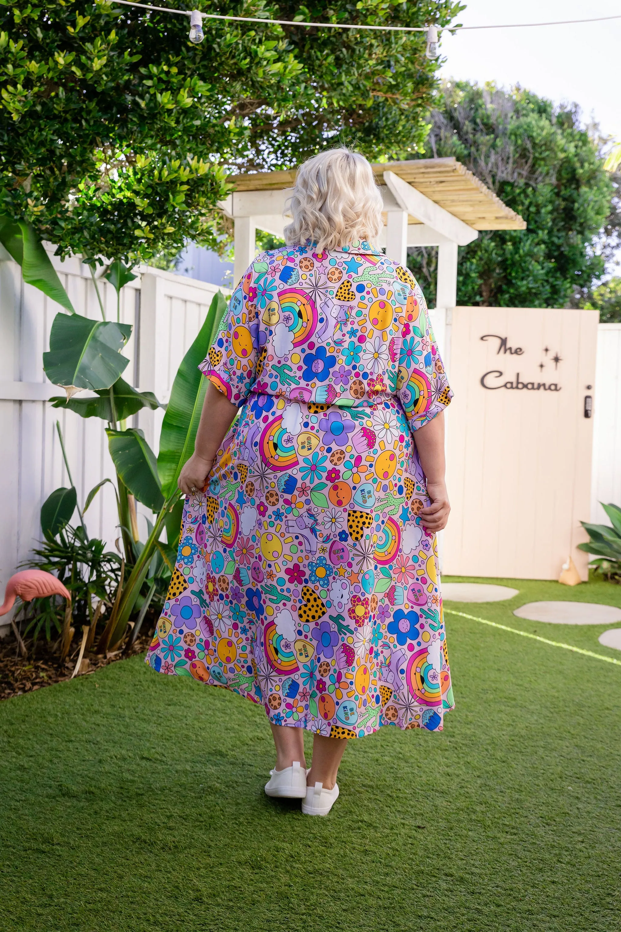 Maddy Dress in Happy Place by Kasey Rainbow