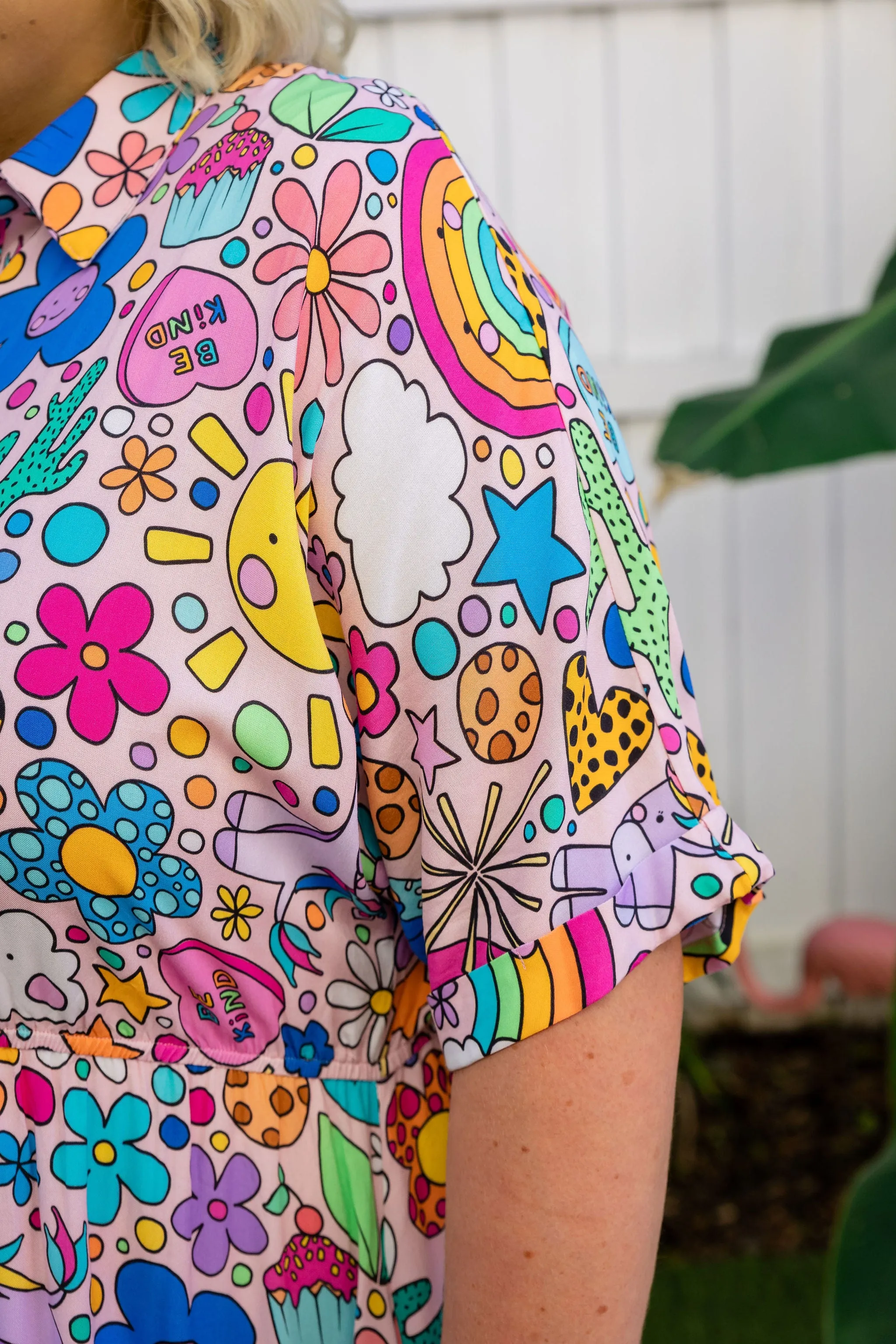 Maddy Dress in Happy Place by Kasey Rainbow