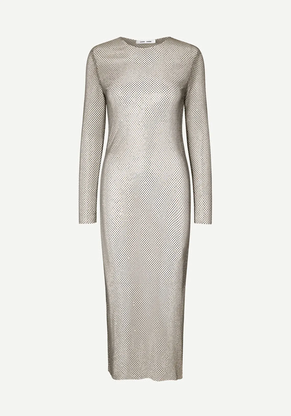 MAGDA DRESS LIGHT GREY